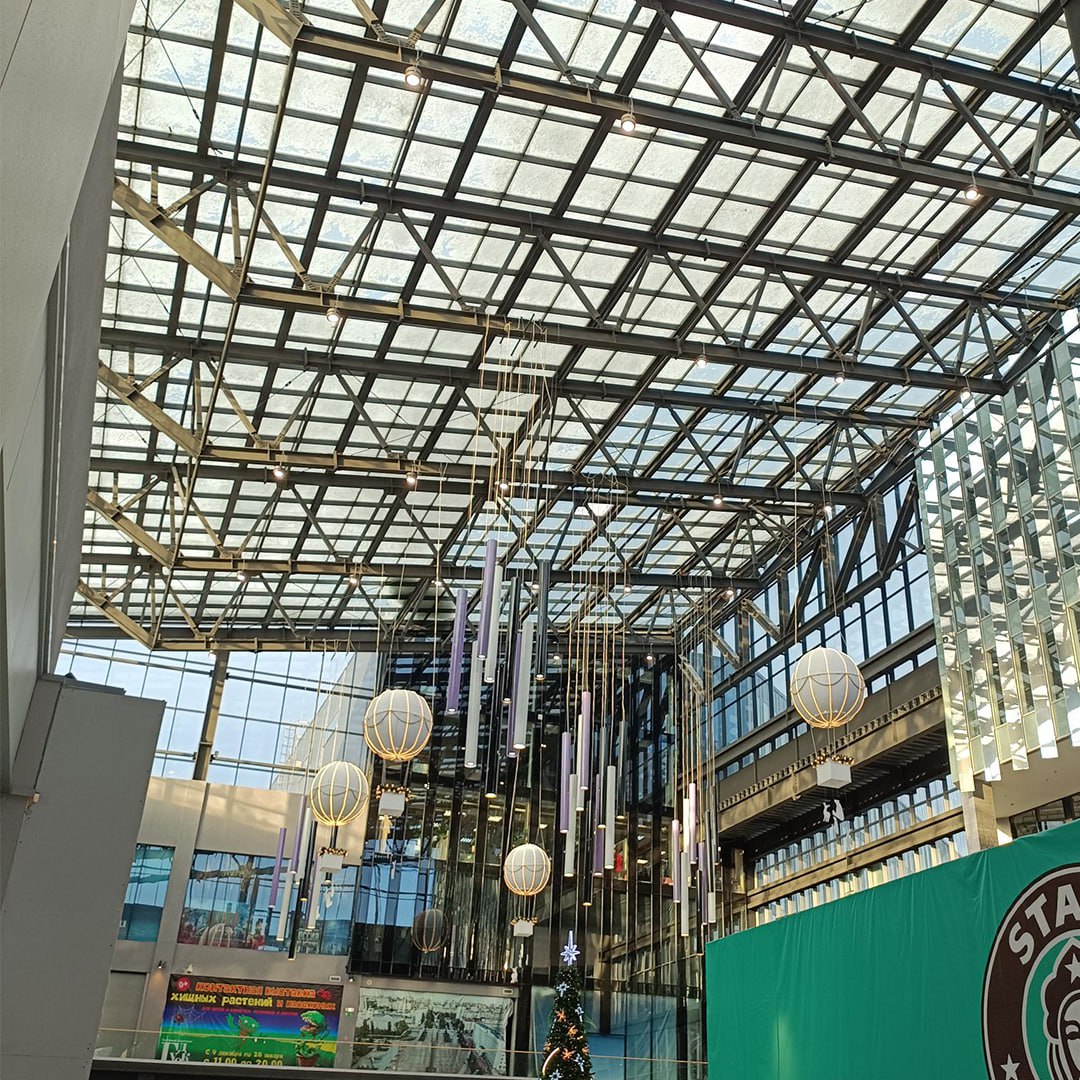 Светильники LEDEL и FEREKS в самом большом торговом центре Самары